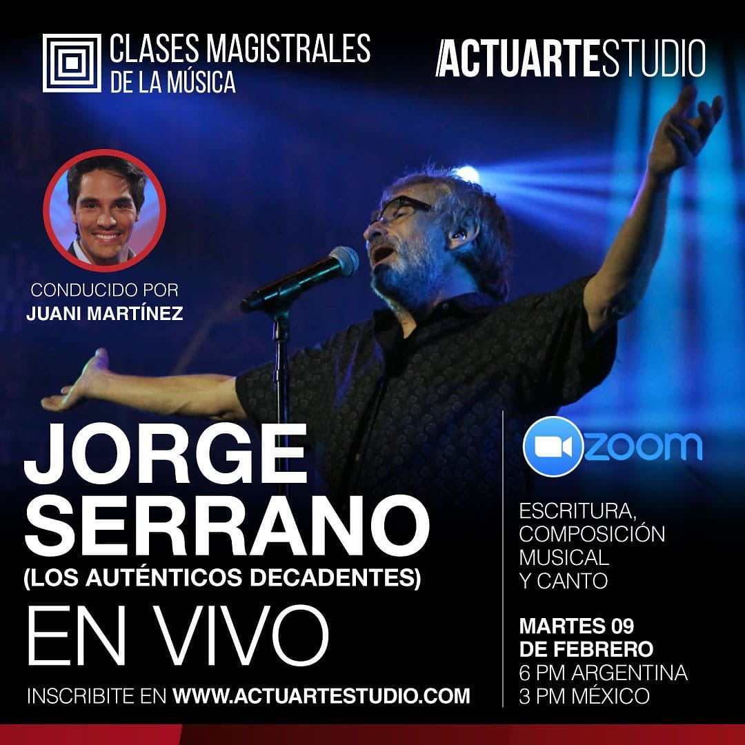 Jorge Serrano y su Clase Magistral de la música